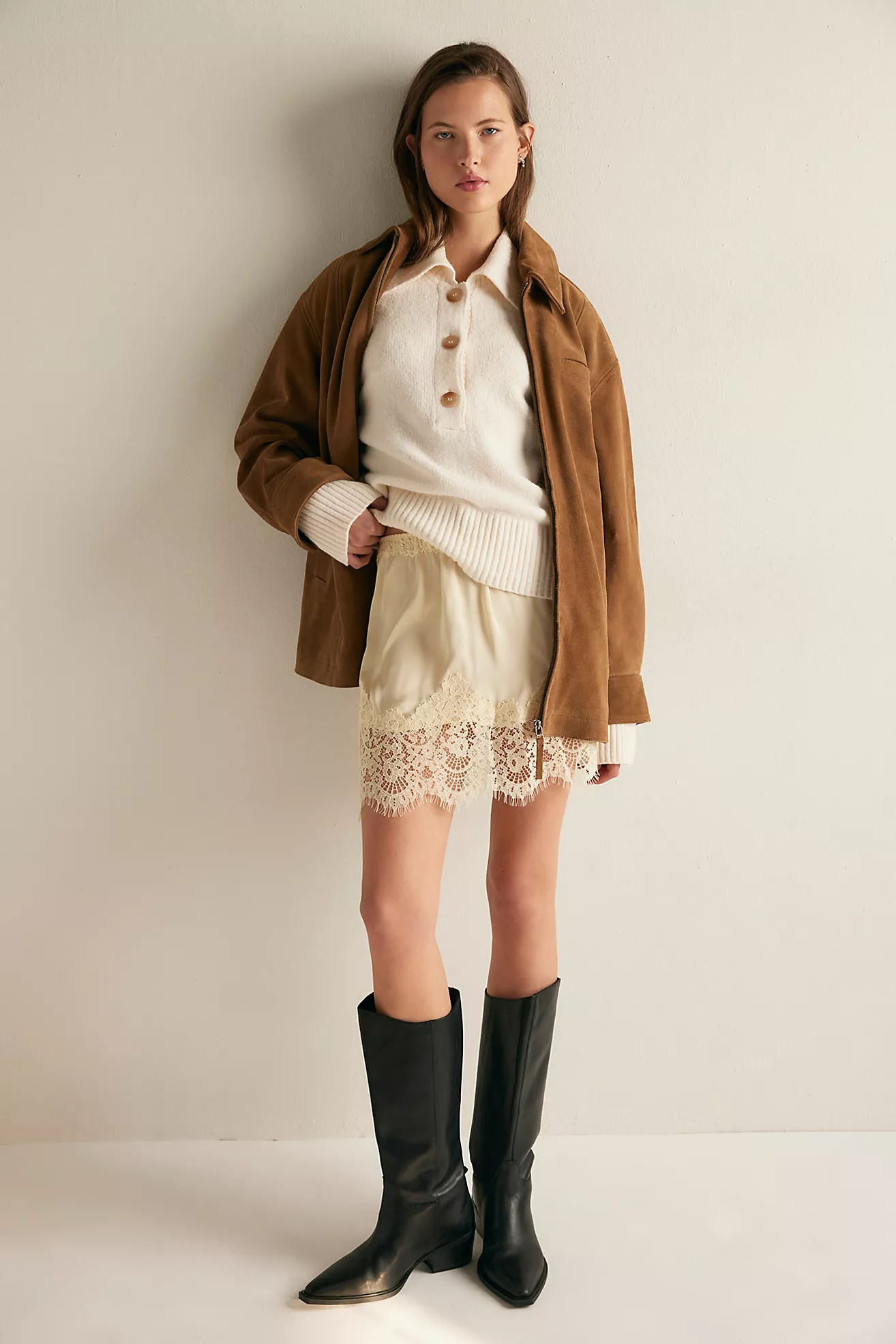 Meet Me in the Middle Half Slip