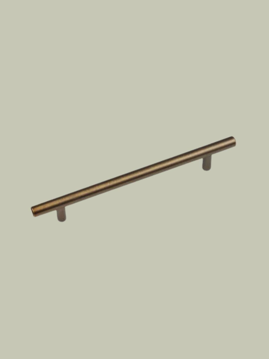 Handle &amp;amp; Home, 160mm Antique Brass Cabinet Handle Straight Bar