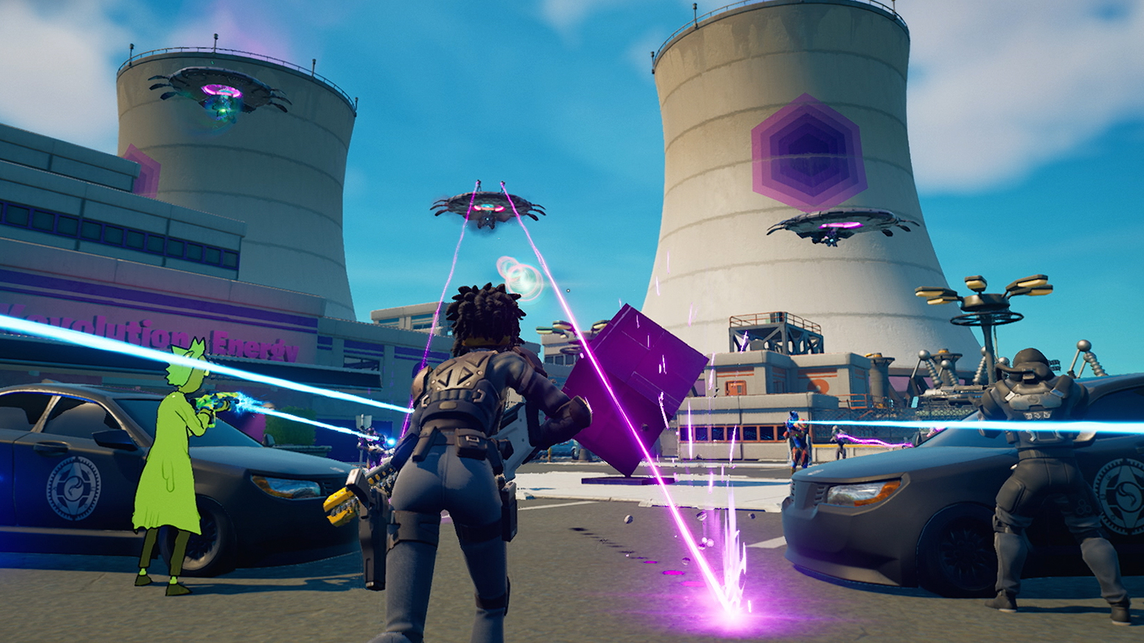 Fortnite Season 7 S Alien Invasion Has Begun Pc Gamer