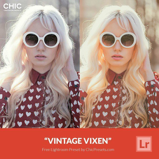 Best free Lightroom presets: Vintage Vixen