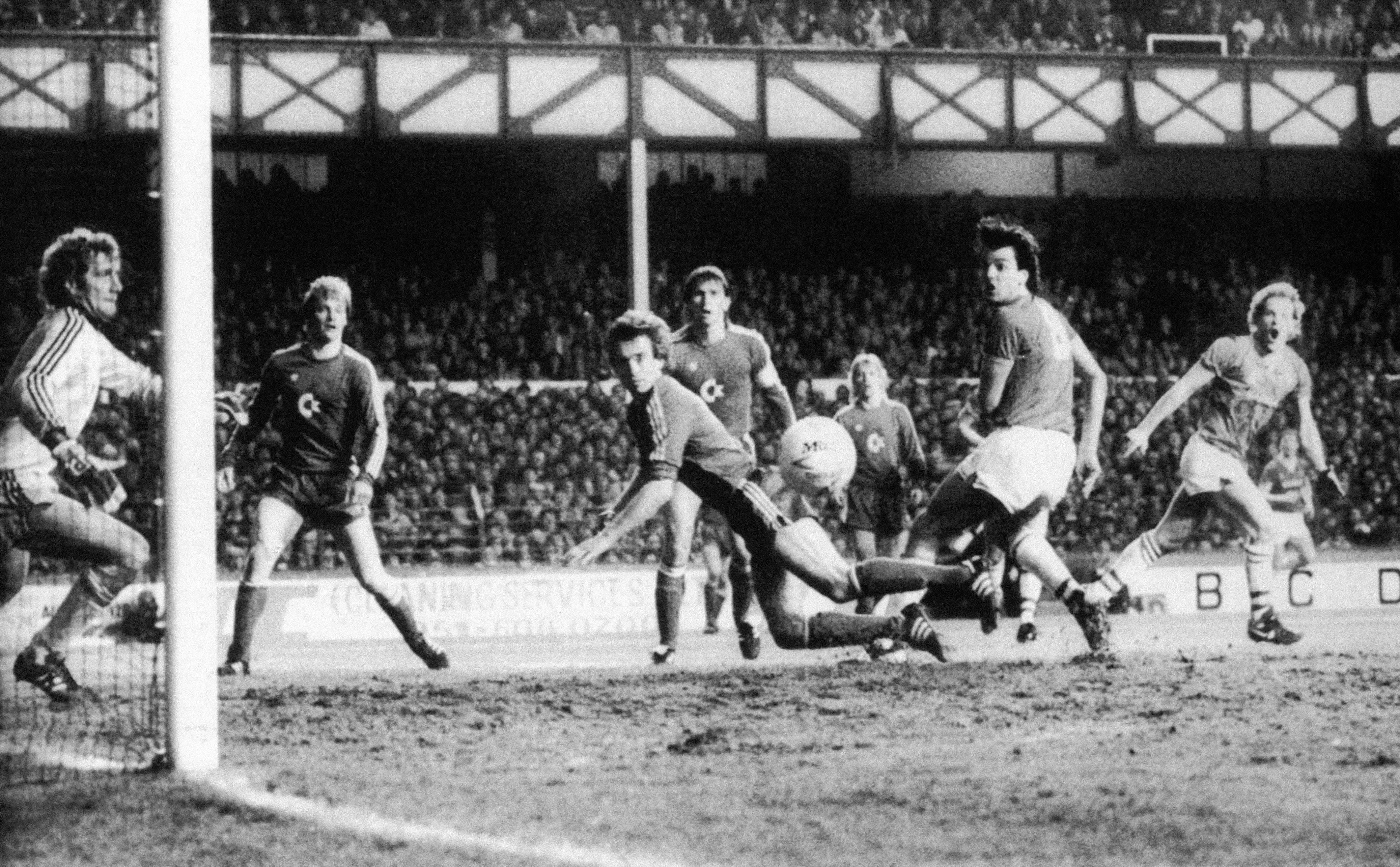 Everton vs Bayern Munich at Goodison Park in 1985