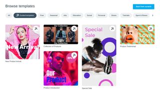 Templates in Vimeo Create