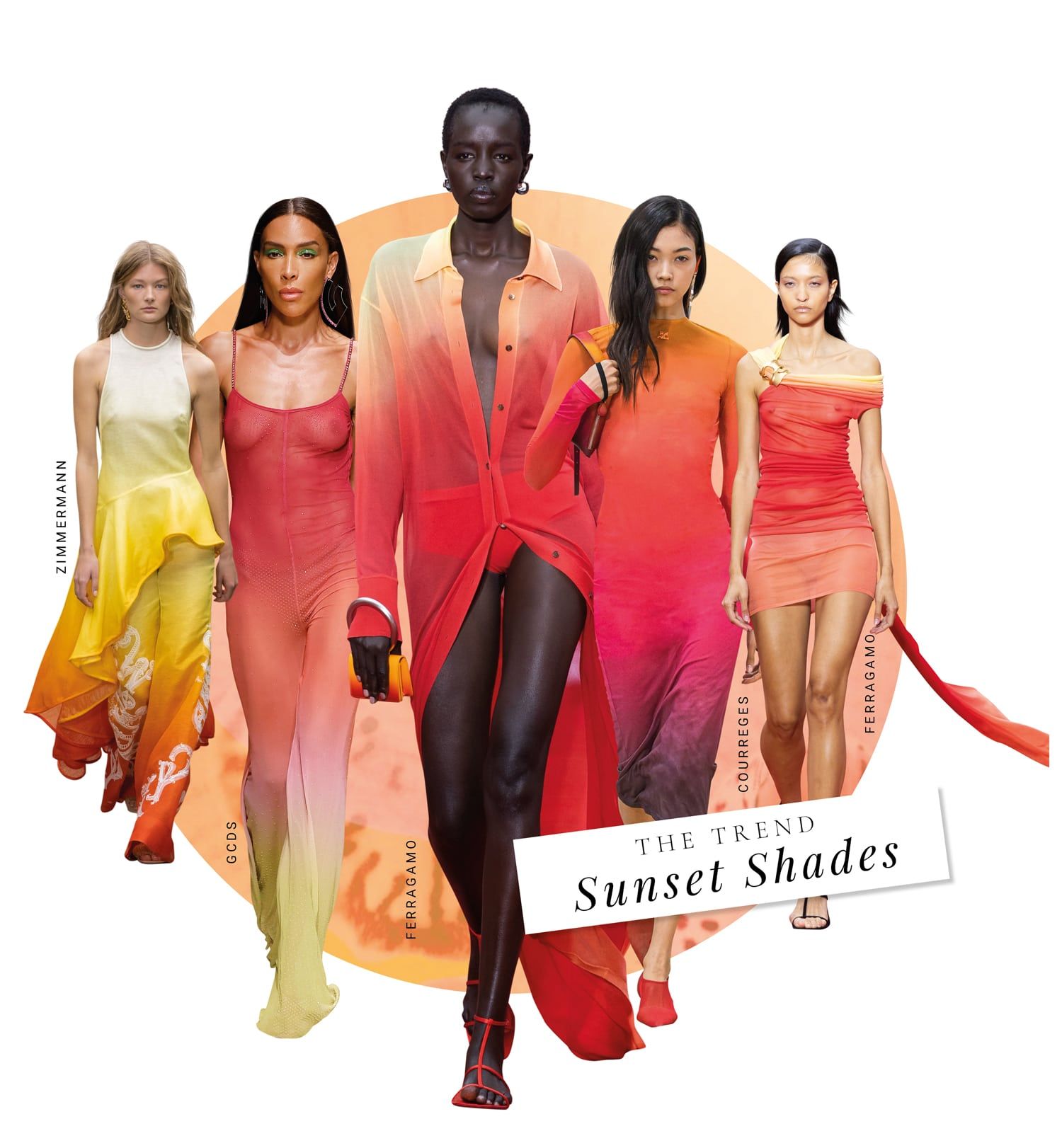 Sheer Layering Fashion trend