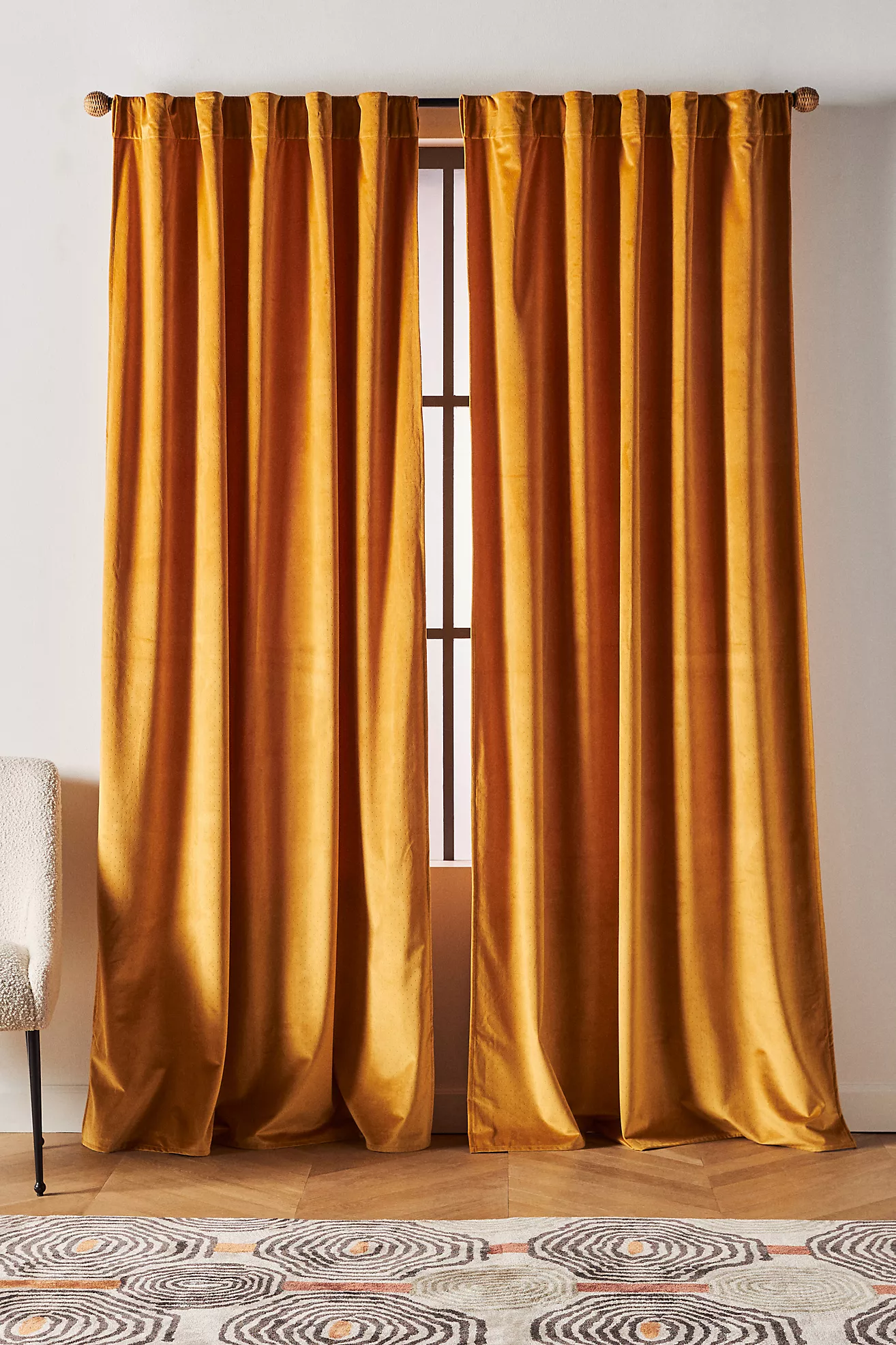 Louise Velvet Curtain