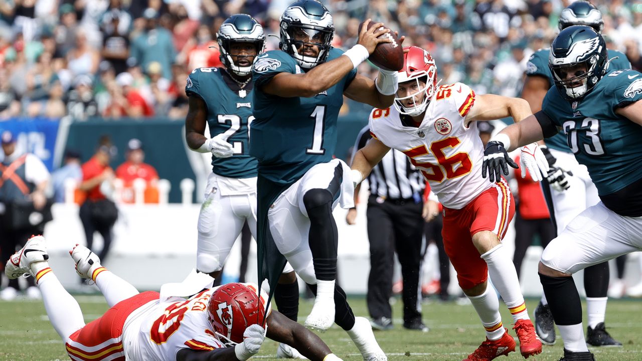 Super Bowl LVII sees the Philadelphia Eagles take on the Kansas City Chiefs 