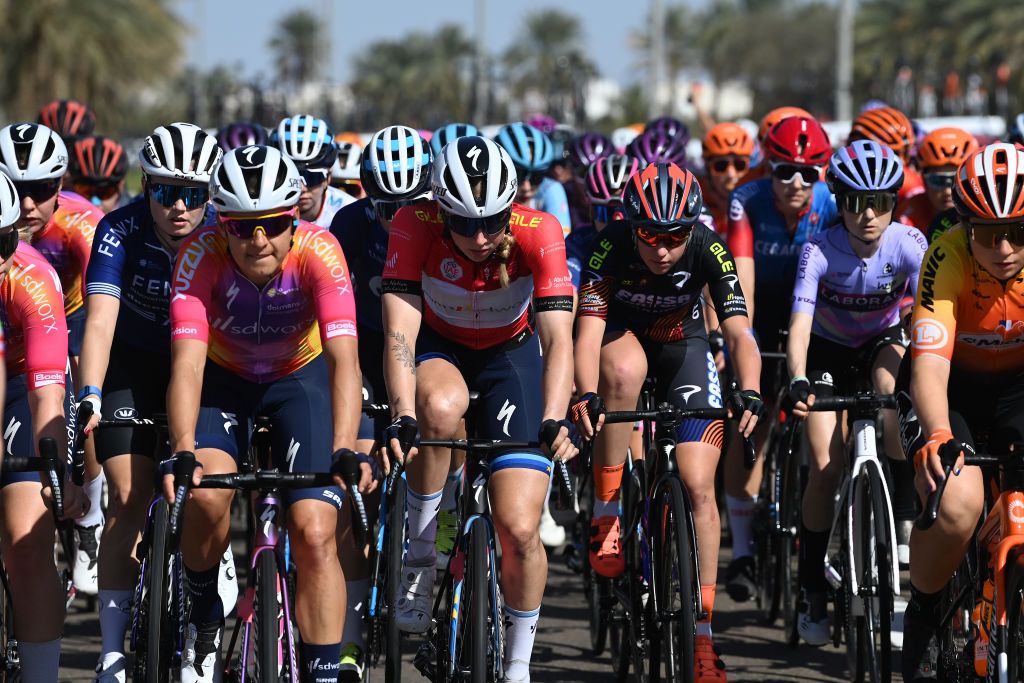 Lorena Wiebes lost the UAE Tour Women leader's jersey