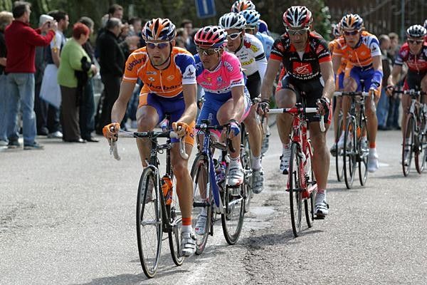Paul Martens (Rabobank) drove the lead group before pulling out of the race.