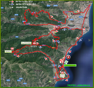 2016 Trofeo Laigueglia map