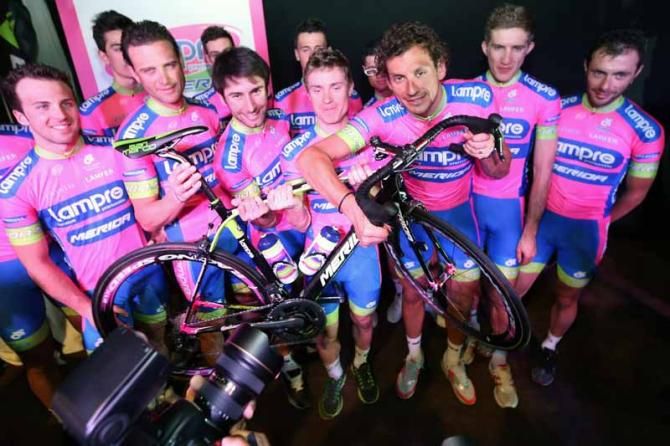 The 2013 Lampre Merida team