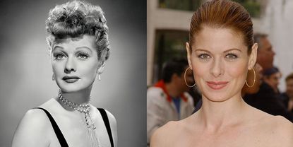 Lucille Ball (1951) and Debra Messing 