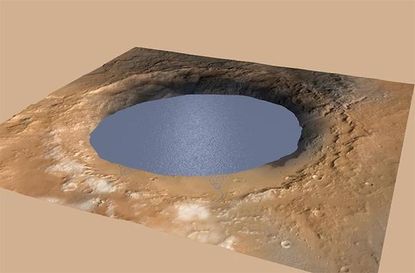 Curiosity Rover finds that Mars crater used to be a lake