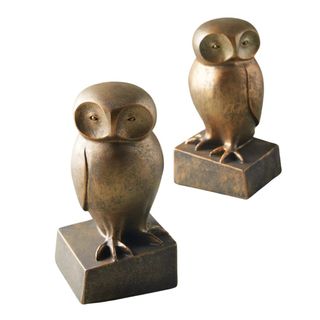 Wise Owl Bookends