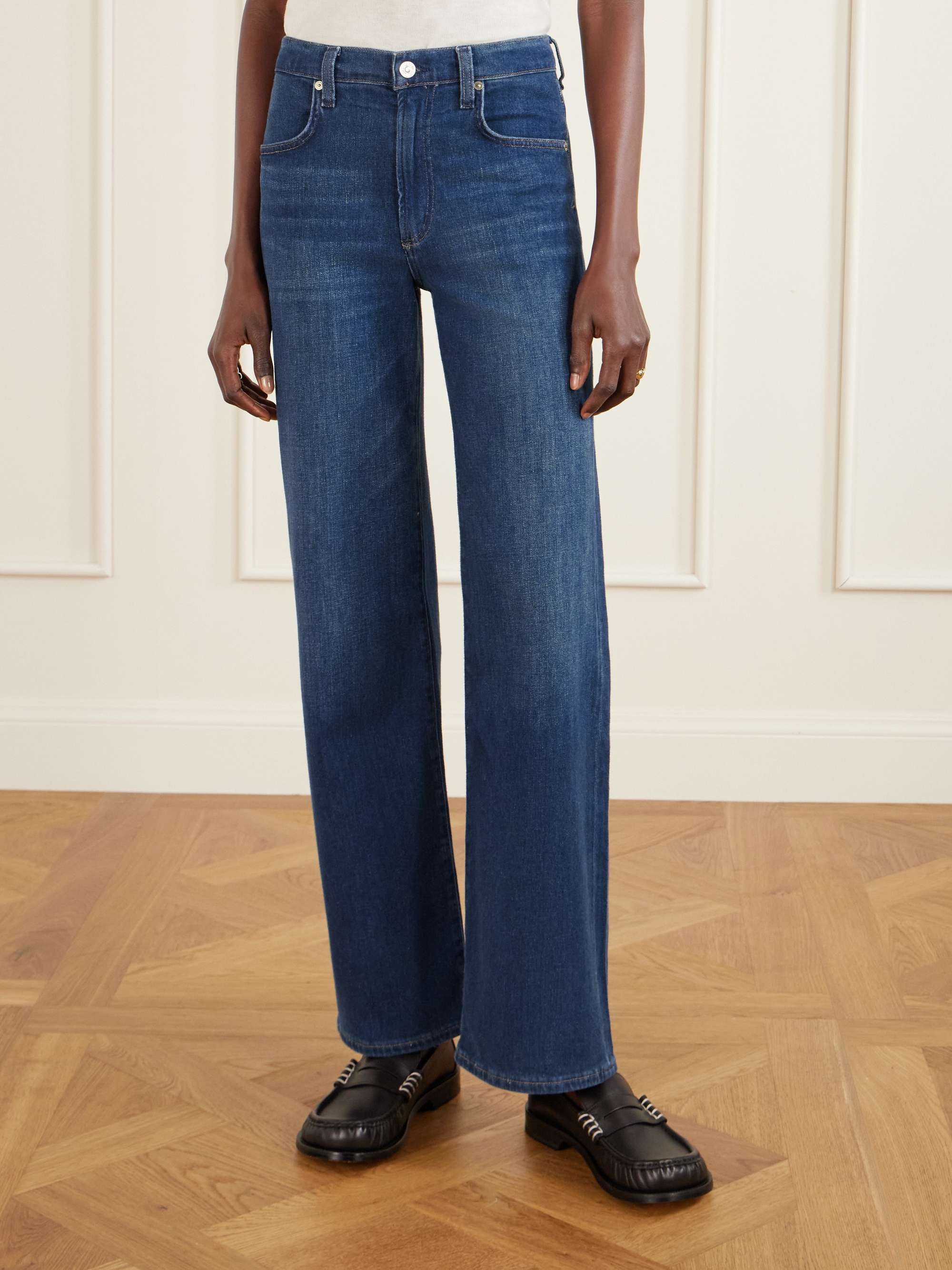 Annina Mid-Rise Staight-Leg Jeans