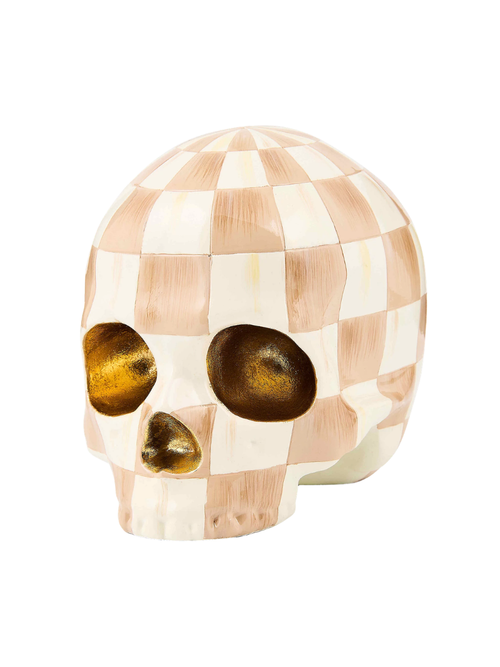 Haunted House Skull Figurine