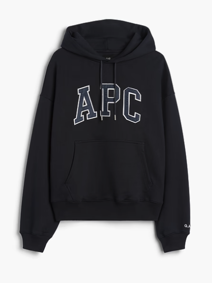 Gap, Gap &amp;times; A.p.c. Extra Heavyweight Logo Hoodie