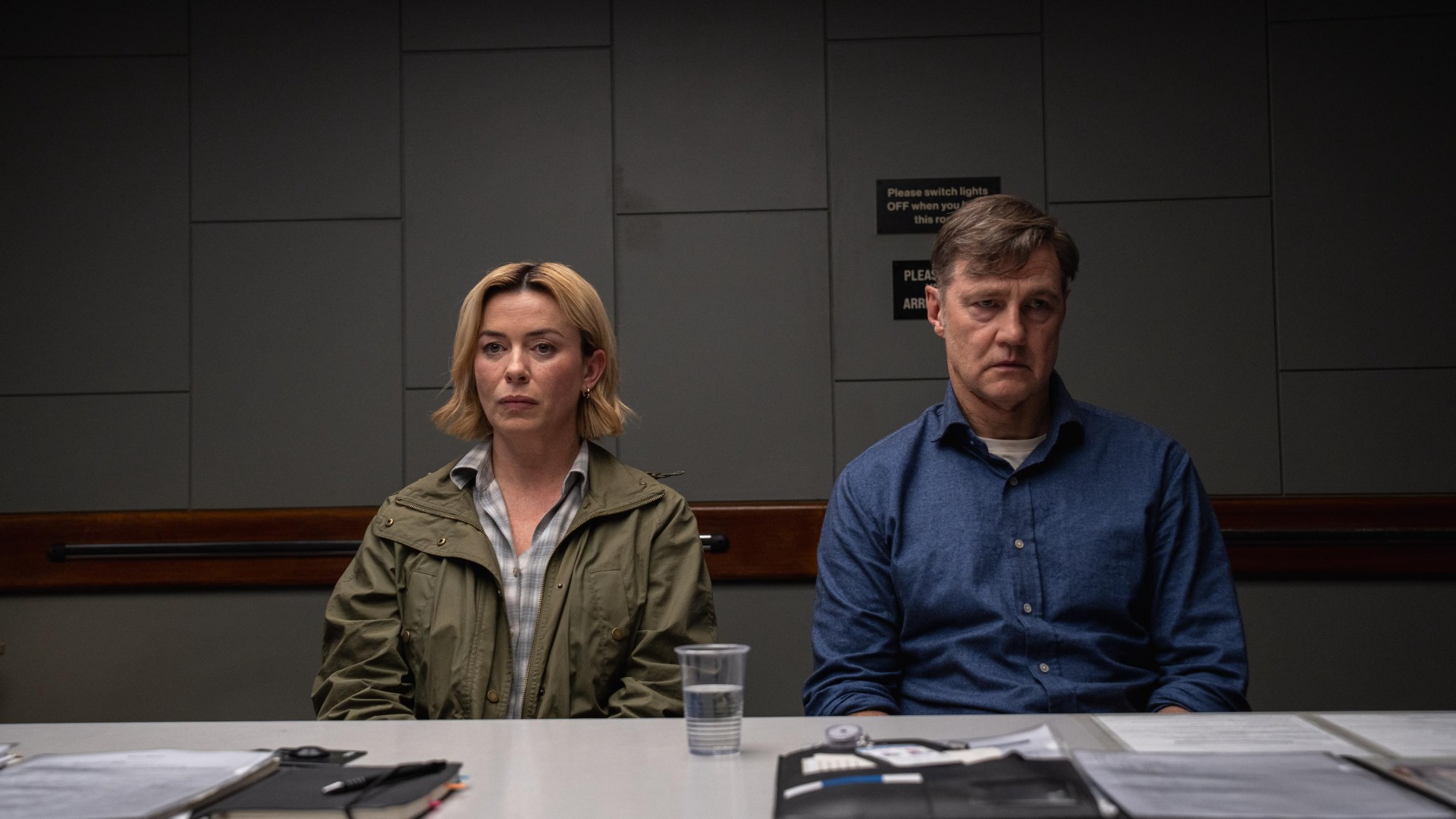 Eve Myles and David Morrissey in Gone