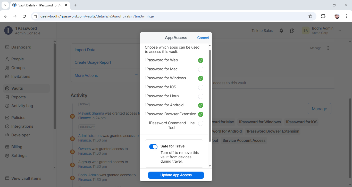 1Password business plan review
