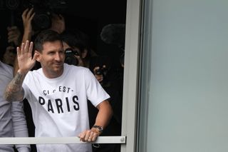 Lionel Messi has been unveiled by PSG