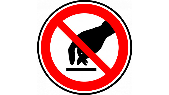 This video shows you exactly why when a sign says 'do not touch', you should not touch it