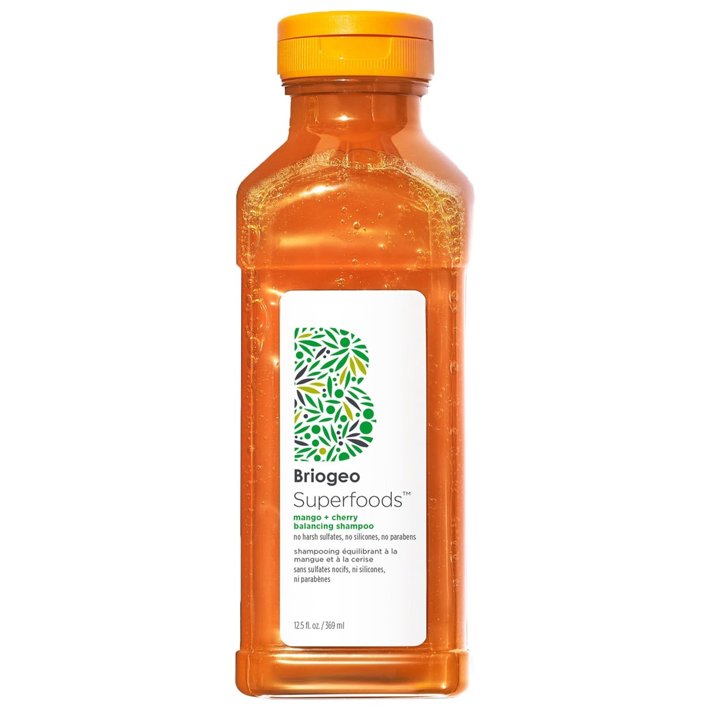 Briogeo Superfoods Mango + Cherry Oil Control & Balancing Shampoo