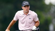 Jordan Spieth watching a shot