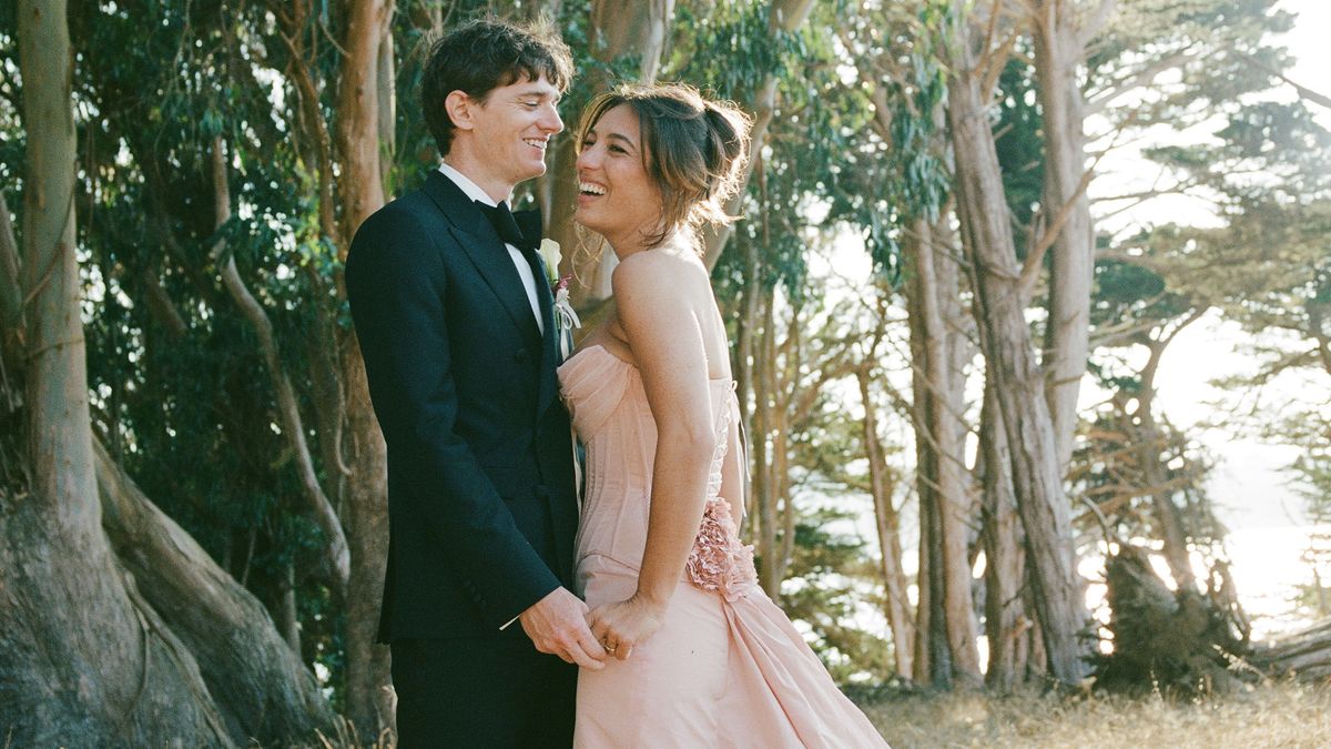 A Blush Wiederhoeft Look and a "Haunted Saloon" After-Party Made This California Wedding Unforgettably Personal