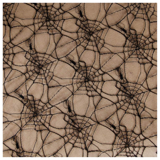 A black spiderweb netting cloth from Amazon