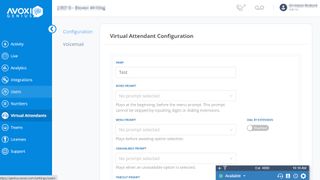 Adding a virtual attendant using the Avoxi platform