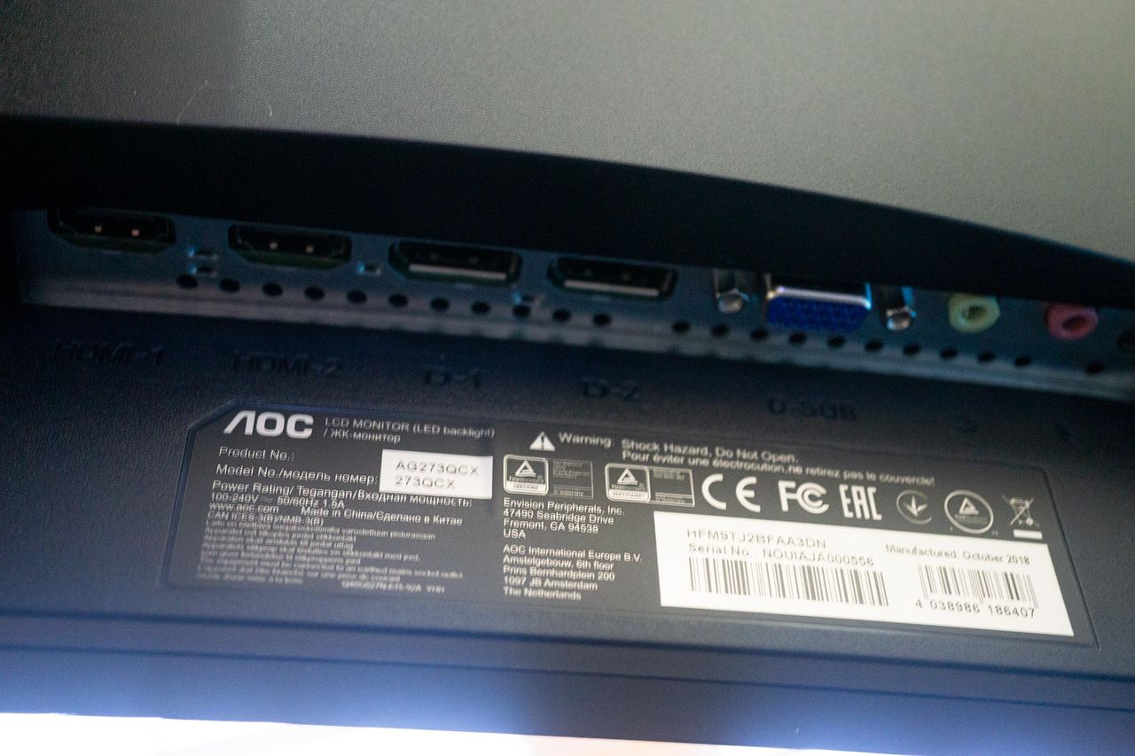AOC AGON AG273QCX
