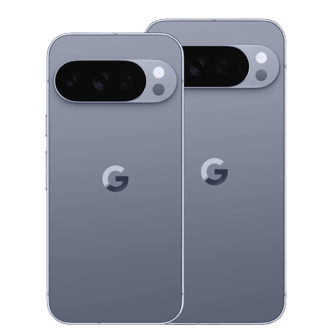 The Google Pixel 10 Pro and Google Pixel 10 Pro XL, rear panel visible for each
