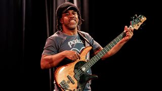 Victor Wooten of The Wooten Brothers performs at Blue Note on May 11, 2024 in Milan, Italy