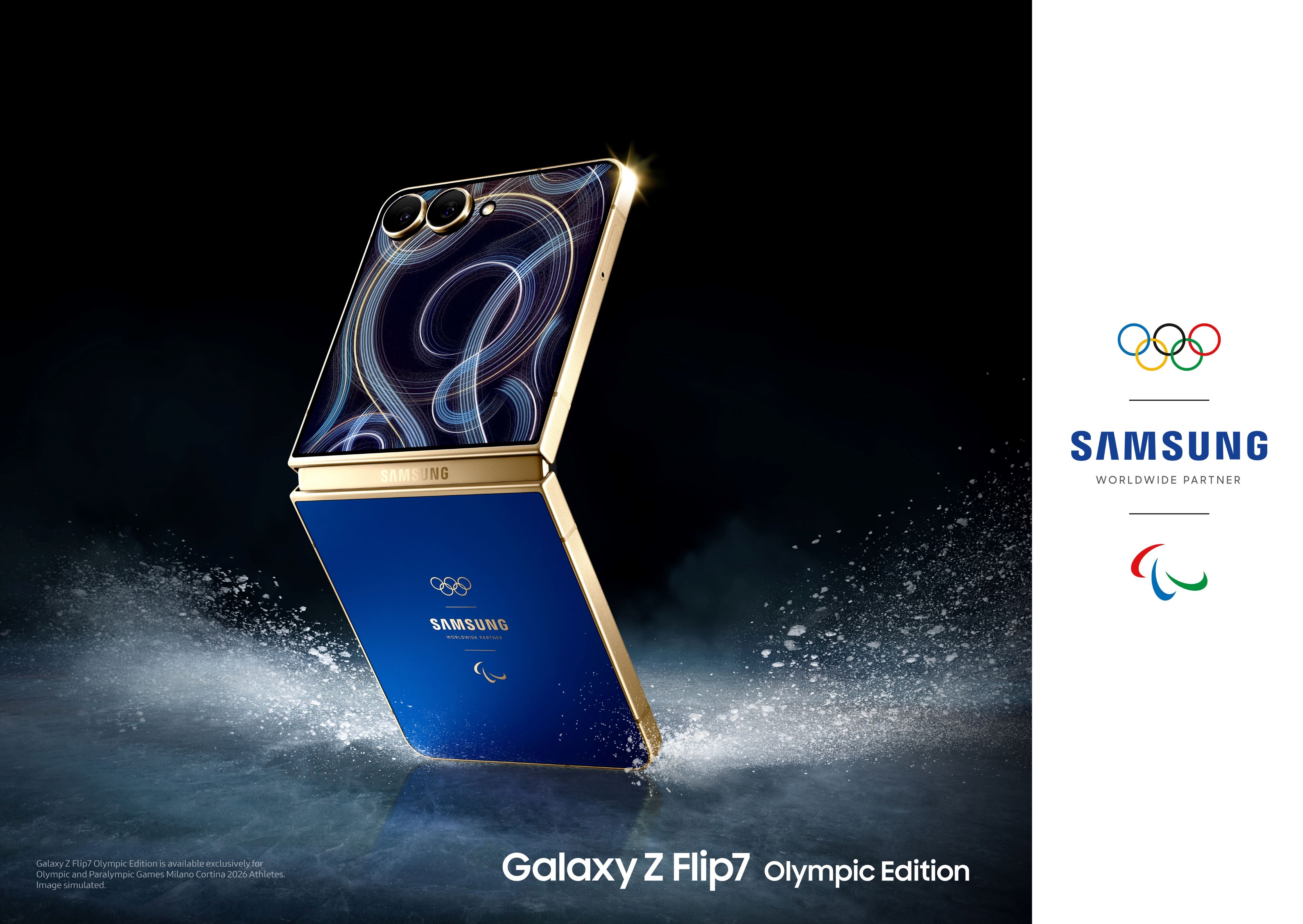 Samsung Z Flip7 Olympic Edition