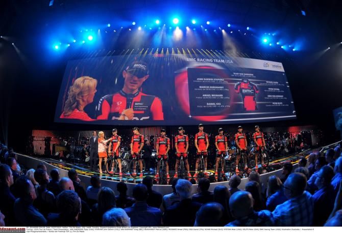 BMC's turn at the team presentation