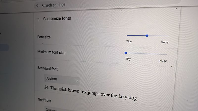 Read more about the article How to change the default text size in Chrome