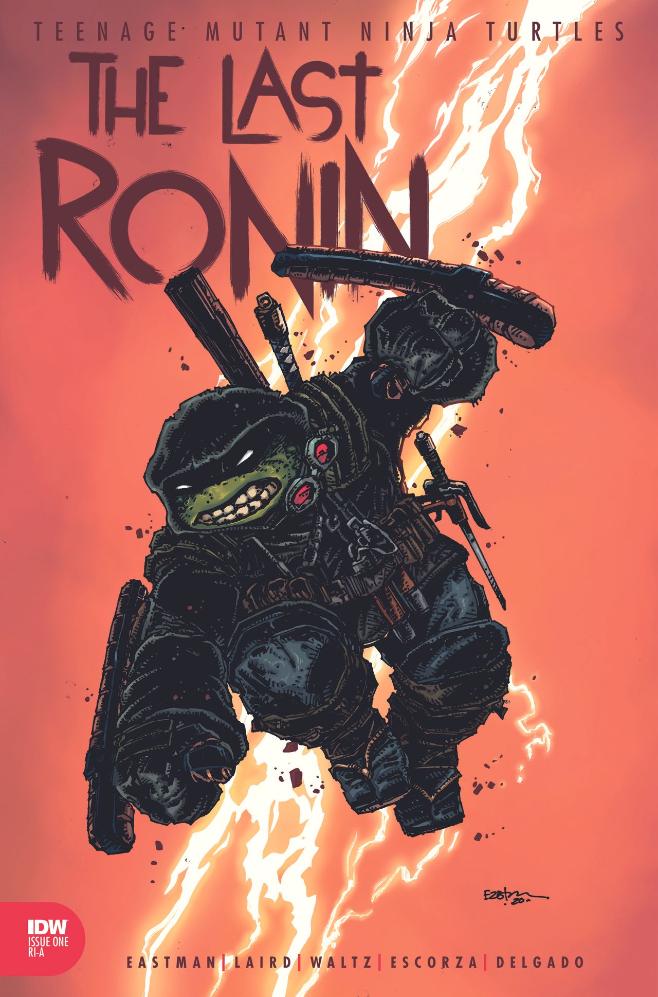 TMNT: The Last Ronin #1 cover