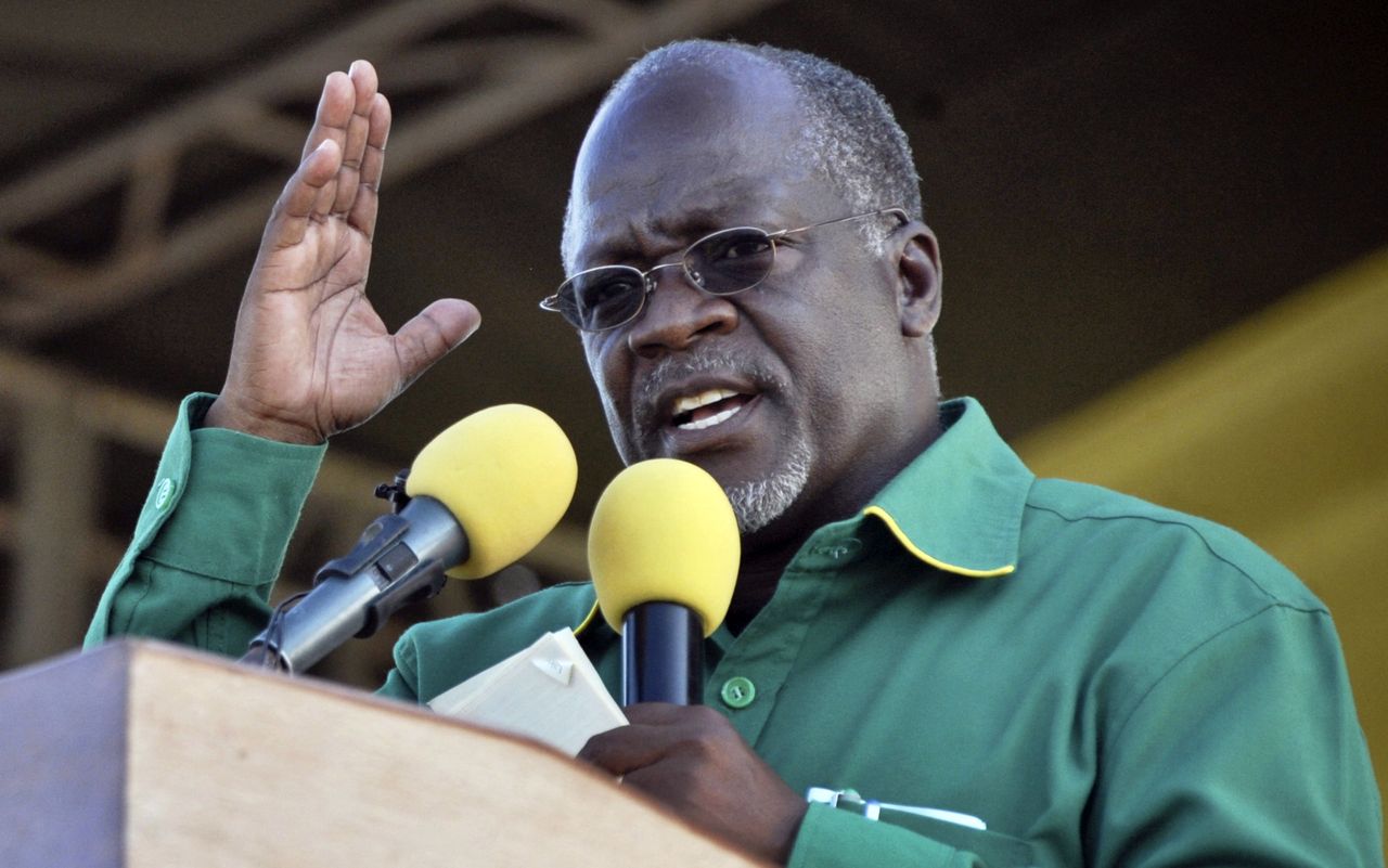 John Magufuli.