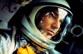 a still of an astronaut in the movie The Right Stuff