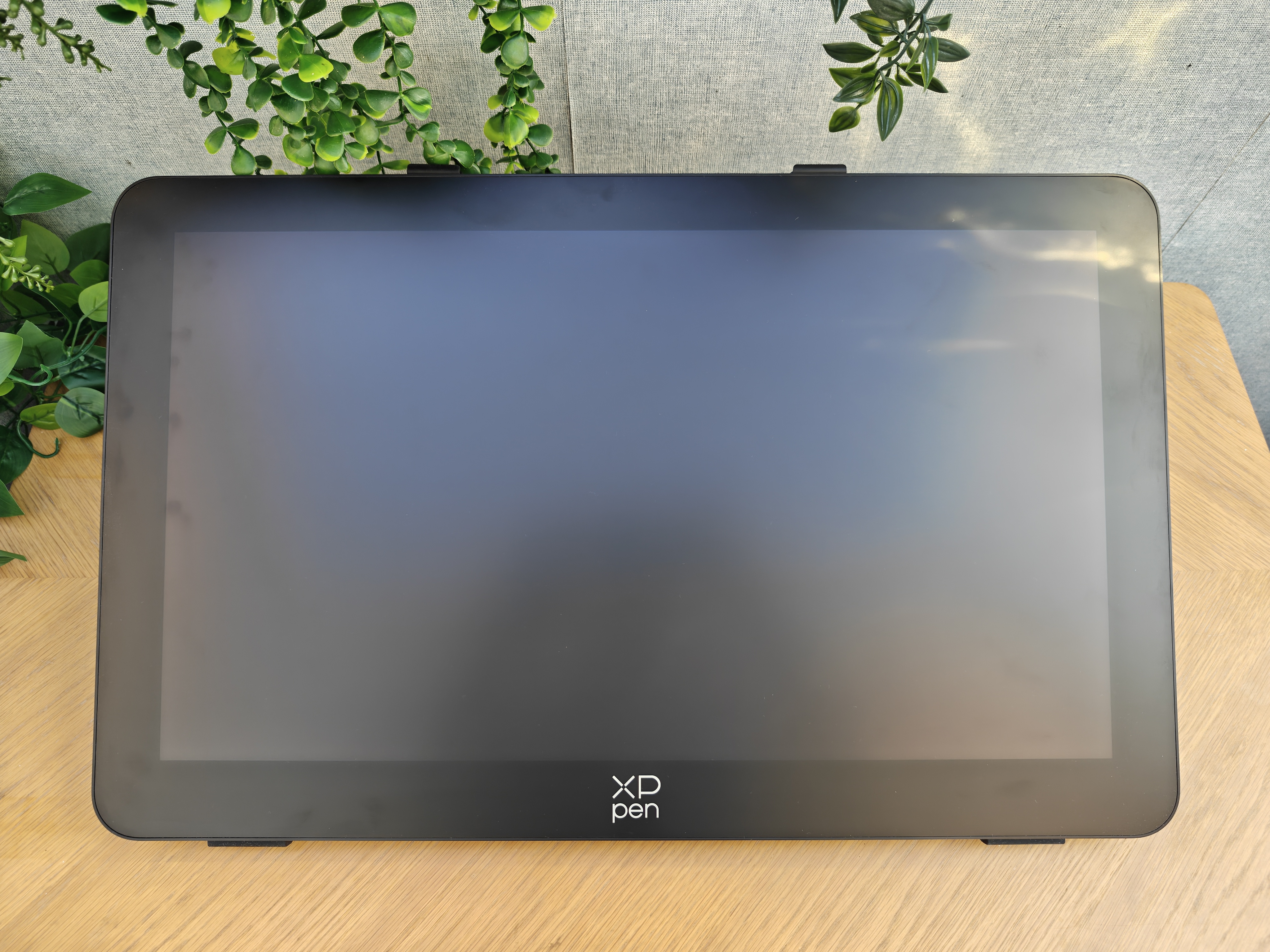 XPPen Artist Pro 27 Gen 2 review; photos of a large drawing tablet
