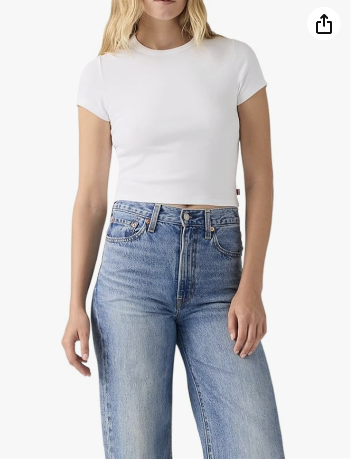 Levi's , Women's Hayes Cropped Tee