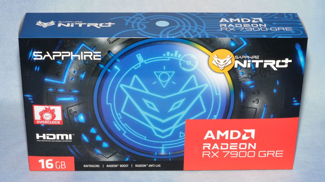 Sapphire RX 7900 GRE Nitro+