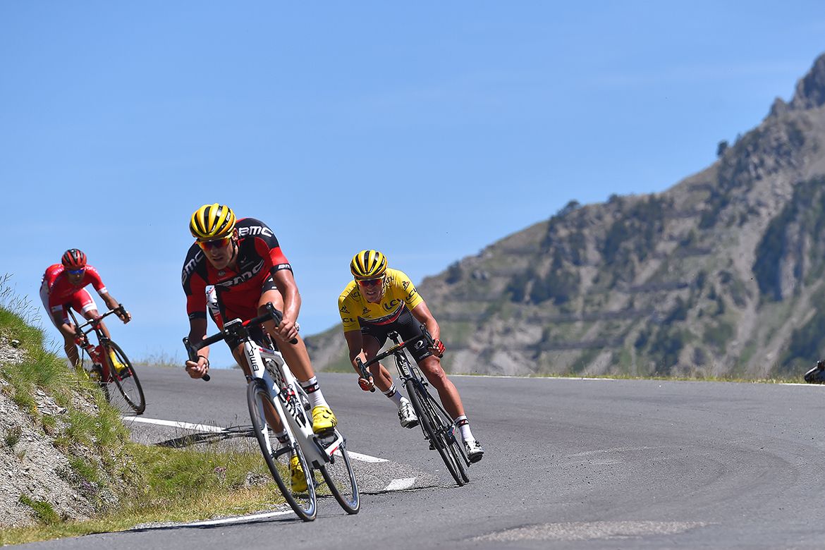 Greg van Avermaet (BMC Racing) lost the yellow jersey