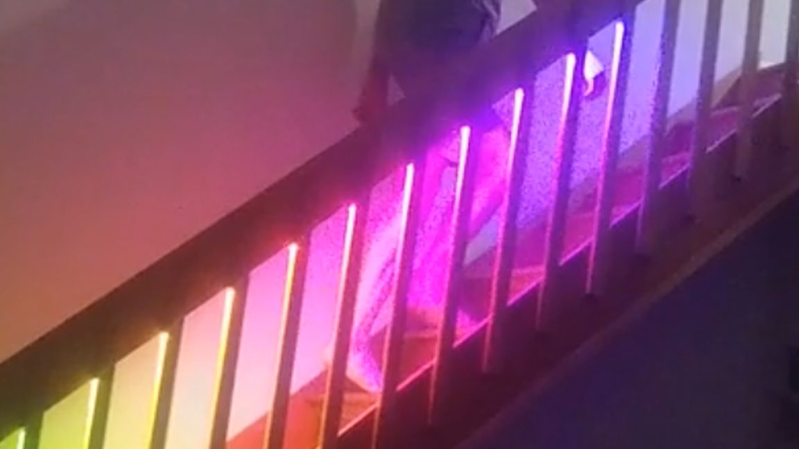 240v stair lights