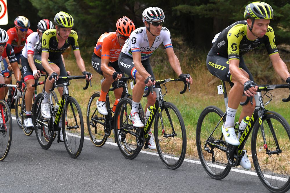 daryl Impey was third on stage 3 at the Tour Down Under
