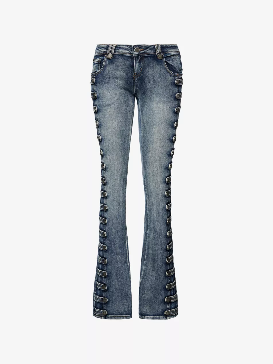 Military Cooper Bootcut Denim Jeans - 24