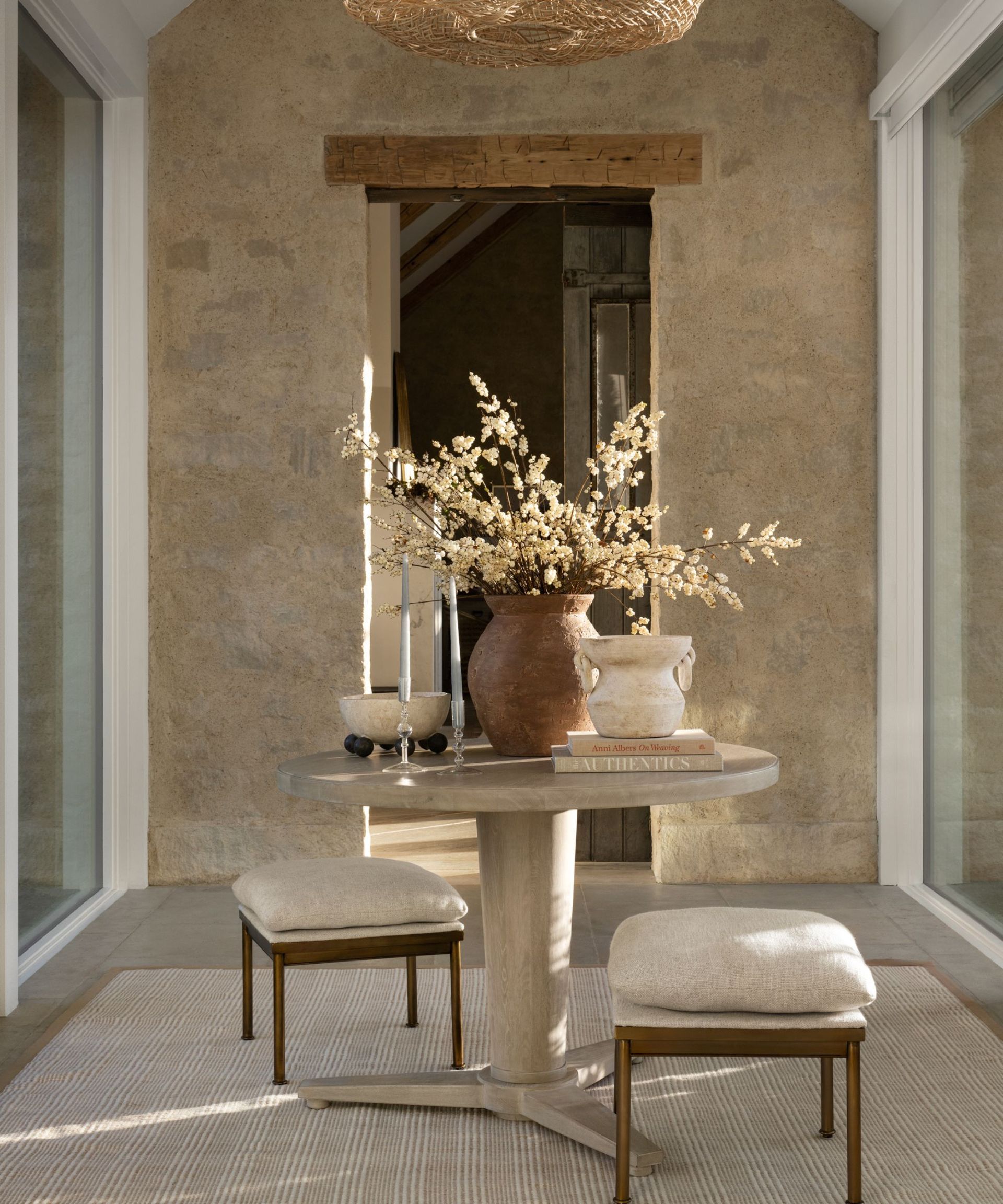 Entryway designed by Shea McGee