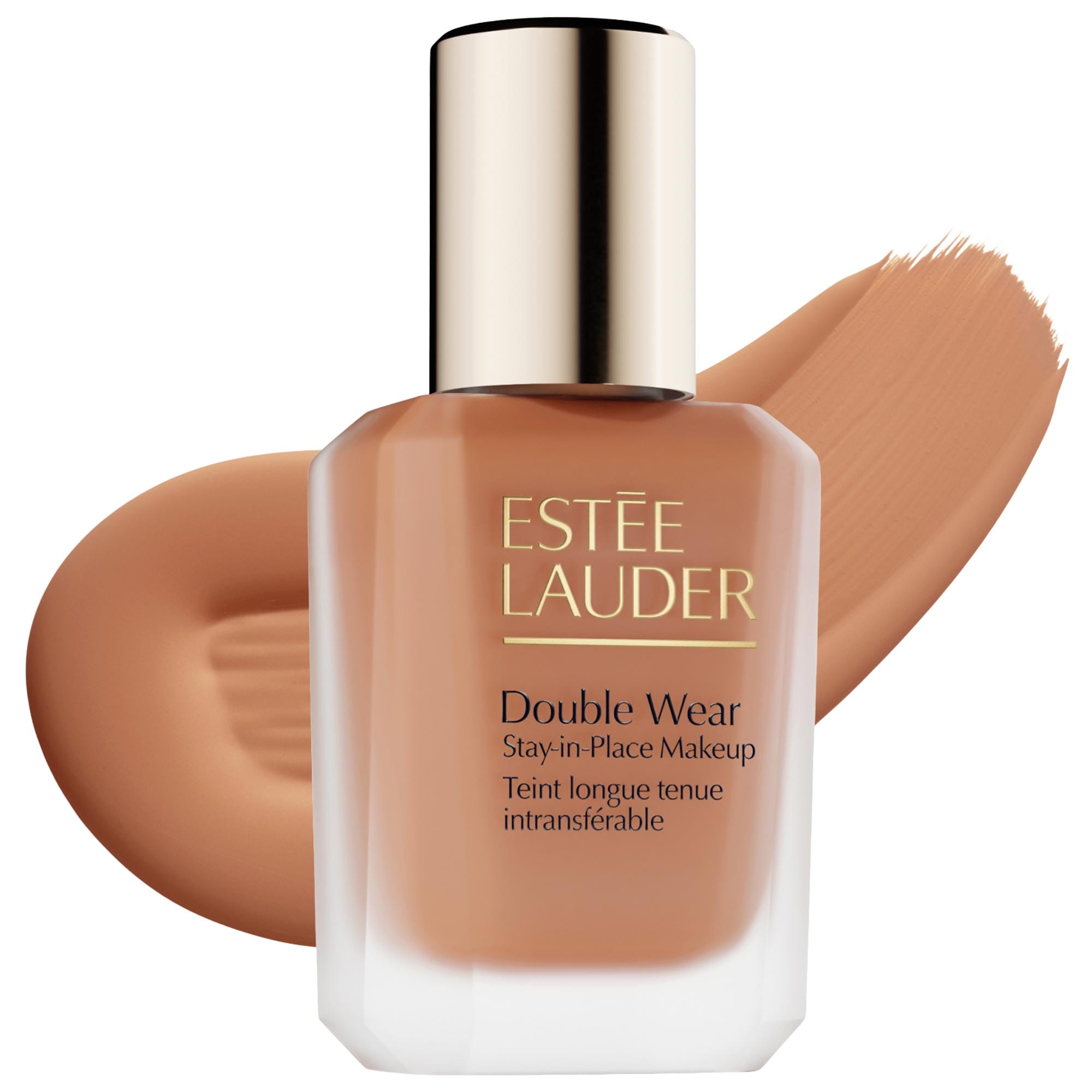 New Double Wear Stay-In-Place Lightweight Longwear Matte Foundation With 36h Wear - 5w2 Rich Caramel