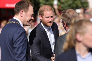 Prince Harry at an engagement