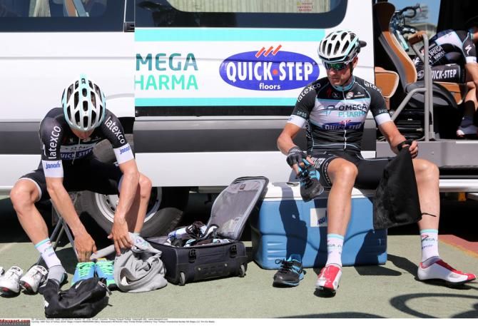 Omega Pharma-Quick Step pre-race