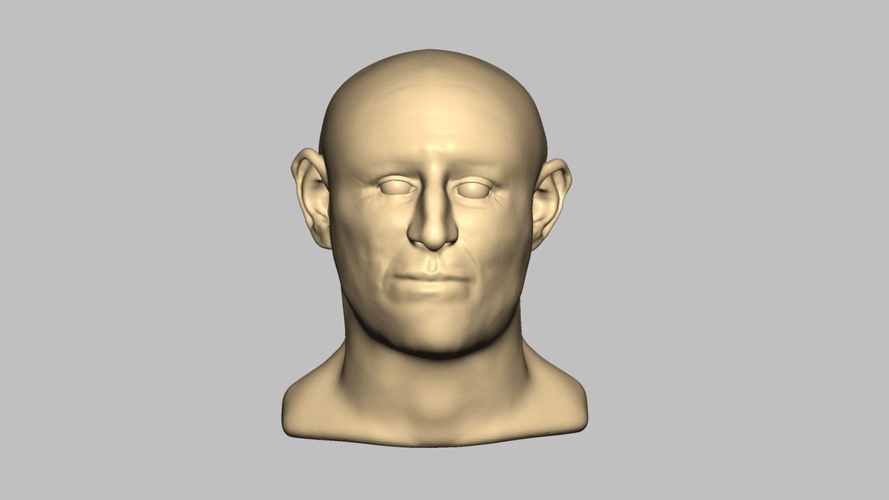 Digital reconstruction of one of the 17 Jewish victims