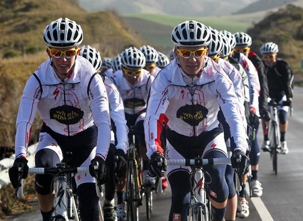 Double paceline time.